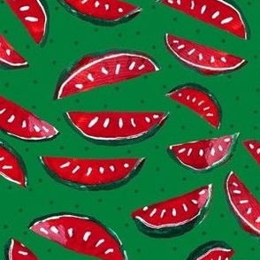 Summer Watermelons // Kelly Green