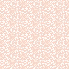 rice flower succulent medium wallpaper scale in petal pink by Pippa Shaw