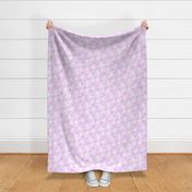 Trick or Treat baby ghosts boo pastel pink purple by Jac Slade