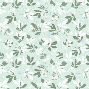 Leafy Bed White Olive6