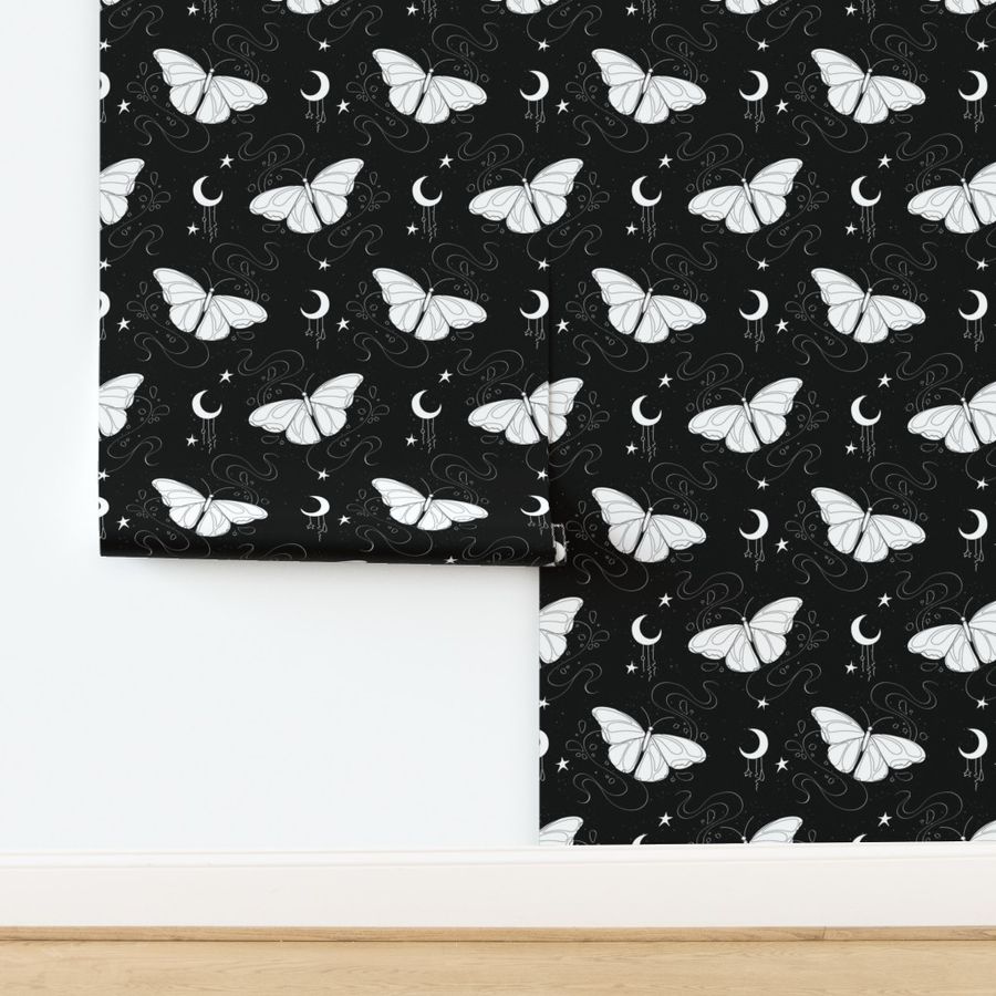 12 inch Dreamy lunar butterflies c1_13-2m