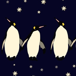 Penguins at Night