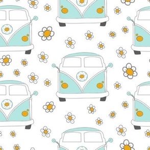VW-Bus-with-daisies