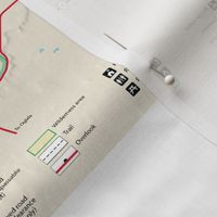 Badlands National Park map