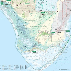Everglades National Park map