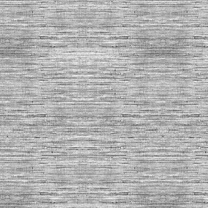 Denim Grasscloth - Black and White  Wallpaper