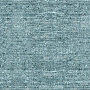 Denim Grasscloth - Seacoast Aqua  -Wallpaper 