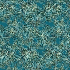 Mushroom Pile (Blue)