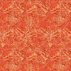 Mushroom Pile (Orange)