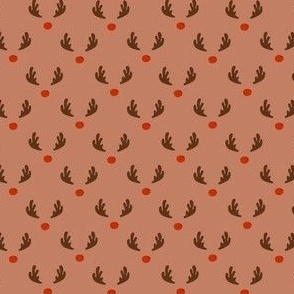 MINI reindeer fabric - holiday reindeer christmas