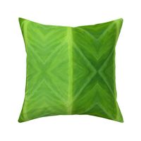 Botanical abstract stripe - Green Taro Leaf 