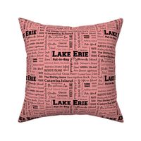 Lake Erie _ Ohio Islands pink