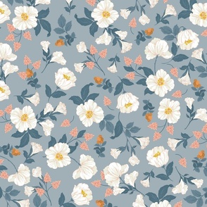 Spring Dreaming_Floral_Chinoiserie Blue