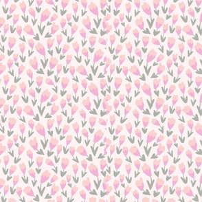 soft pink flower petals