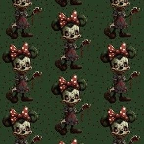 Mini Mouse Inspired Zombie