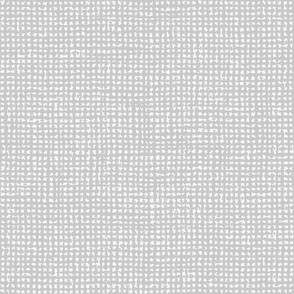 Medium // Coastal light gray and white crosshatch woven texture