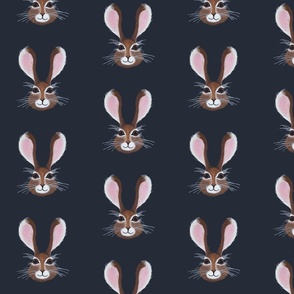 Funny Bunny in Navy