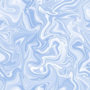  Blue liquid silk texture