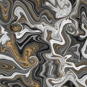 Gray and gold Marble Pattern
