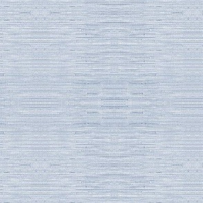 Denim Grasscloth  - Blue and White Wallpaper 