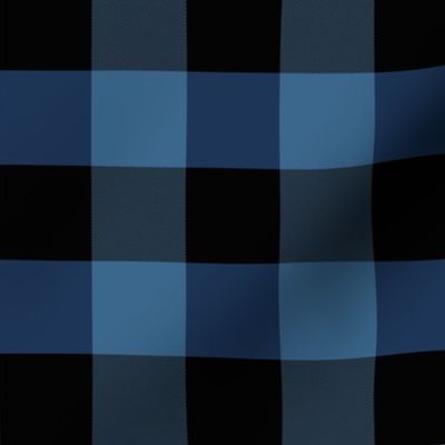 checkered blue