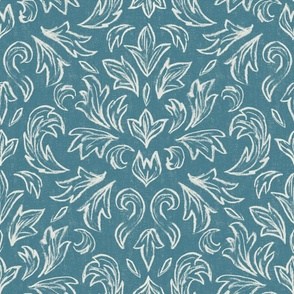 pencil_damask_teal_large_24inches