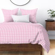 Carnation Pink Gingham Plaid