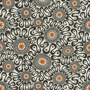 Bobbin Lace Torchon Fabric, Wallpaper and Home Decor | Spoonflower