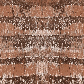 Palm Tree Bark Stripe Texture Natural Fun Rugged Tropical Neutral Interior Earth Tones Cape Palliser Red Brown A6694B Subtle Modern Abstract Geometric 24 in x 29 in repeat