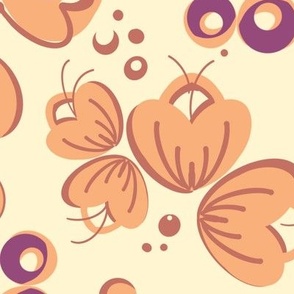 [Large] Sunny Spring Joy - Peach Skin