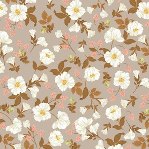 Spring Dreaming_FLoral_Taupe