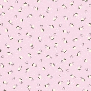 Washington DC Acorns- Cotton Candy Pink: Small