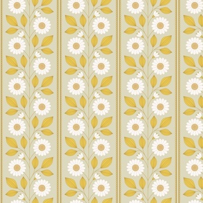 Passementerie ornamental daisy pattern