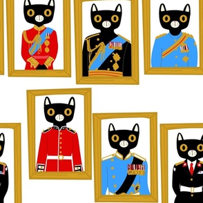 Cats in uniforms