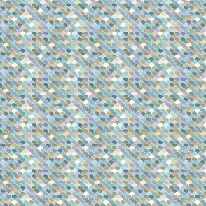 Fish Scale Pattern - Magical Sealife / Small