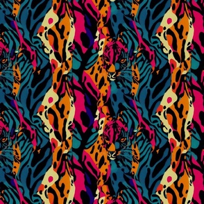 Colorful Abstract Animal Print