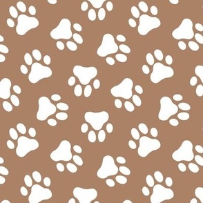 macchiato dog paw print fabric,pet fabric, dog fabric