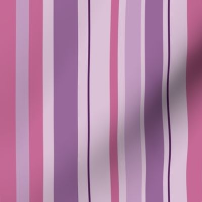Vertical Stripes Purples