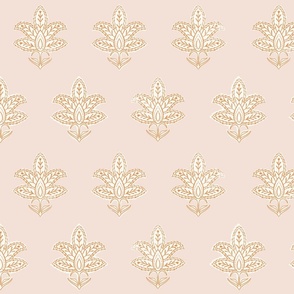 Medium Beba Block Print - Light Pink