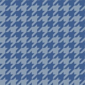 Houndstooth dark blue minimalist pattern
