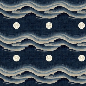 Hokusai Moon Wave
