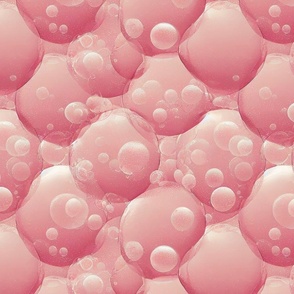 Pink Watercolor Bubbles