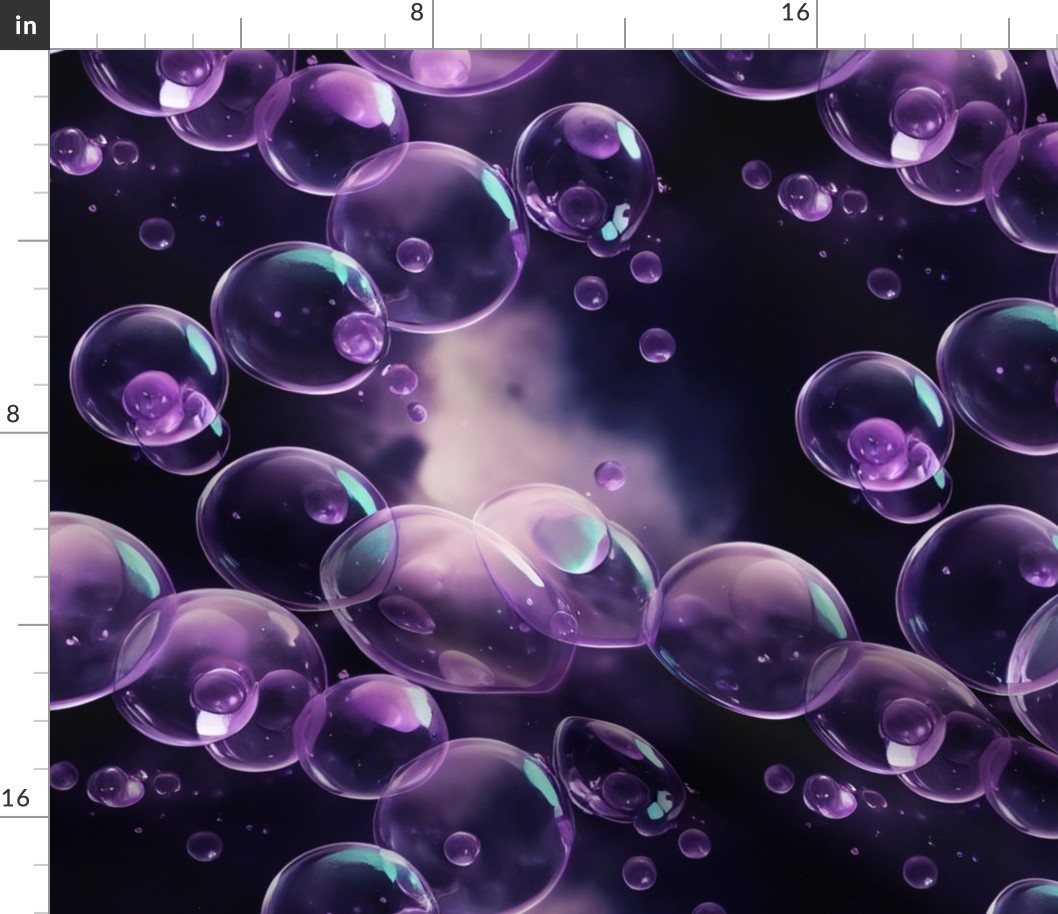 Purple Bubble pattern