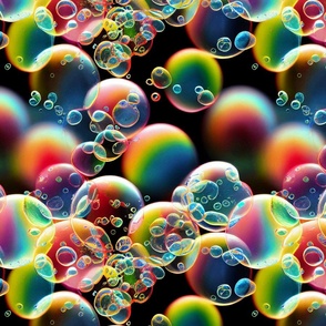 Rainbow Bubble Bonaza
