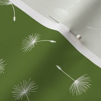 Dandelion Seeds leaf - small scale