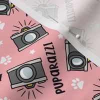 Puparazzi - Cameras Paw Prints - pink - LAD23
