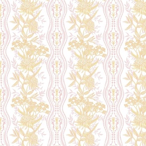 Butter and Piglet Floral Border