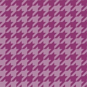 Houndstooth dark pink minimalist pattern