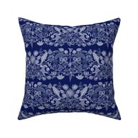 Botanic Garden Lace Trim (small scale blue)