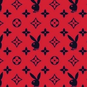 louis vuitton playboy wallpaper pattern
